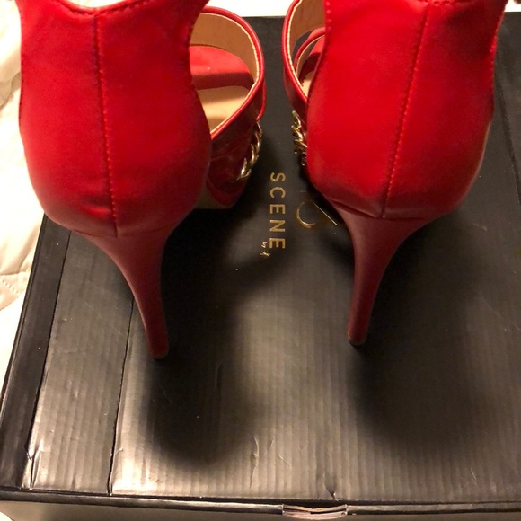 Shoe dazzle red Donisha - Picture 3 of 3
